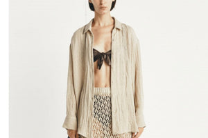 MASSCOB Baumwollbluse "Rambla" avena