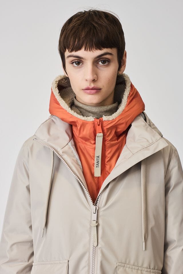 Tantä Fakefur - Kapuze "FORTUNE" just black