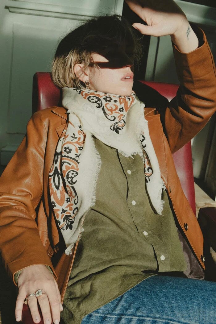 MAISON LECOMTE FLAMANT Wool/Cashmere "Scarf" bilbao