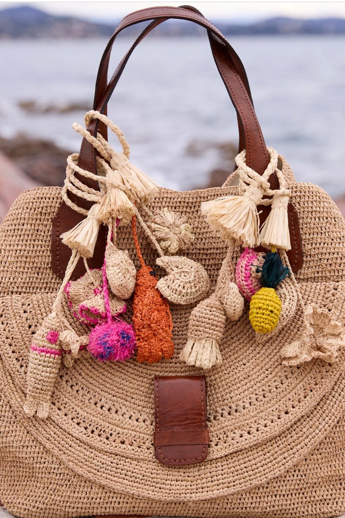 IBELIV RAFFIA Dekoteile bunt farbig