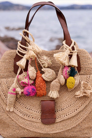 IBELIV RAFFIA Dekoteile bunt farbig