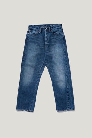 BORO Denim Cropped Jeans "SAPPORO" winter blue washed
