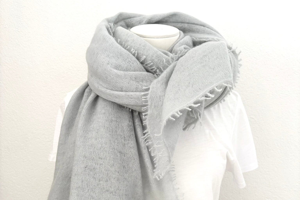 Choice by Réjane Rosenberger Cashmere Schal  pastellblau (130)