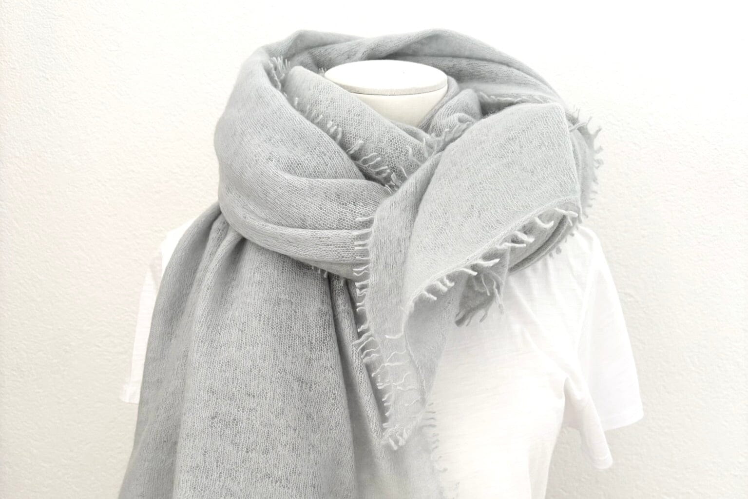 Choice by Réjane Rosenberger Cashmere Schal  pastellblau (130)