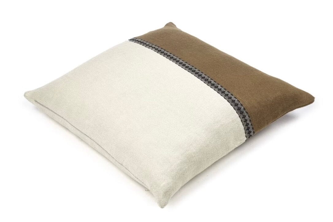 LIBECO Linen pillow "PATAGONIA" natural 63x63