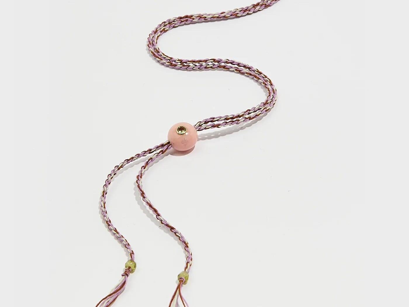 TAMARA TAICHMANN Baumwollkette "Scarlett"  Opal rose