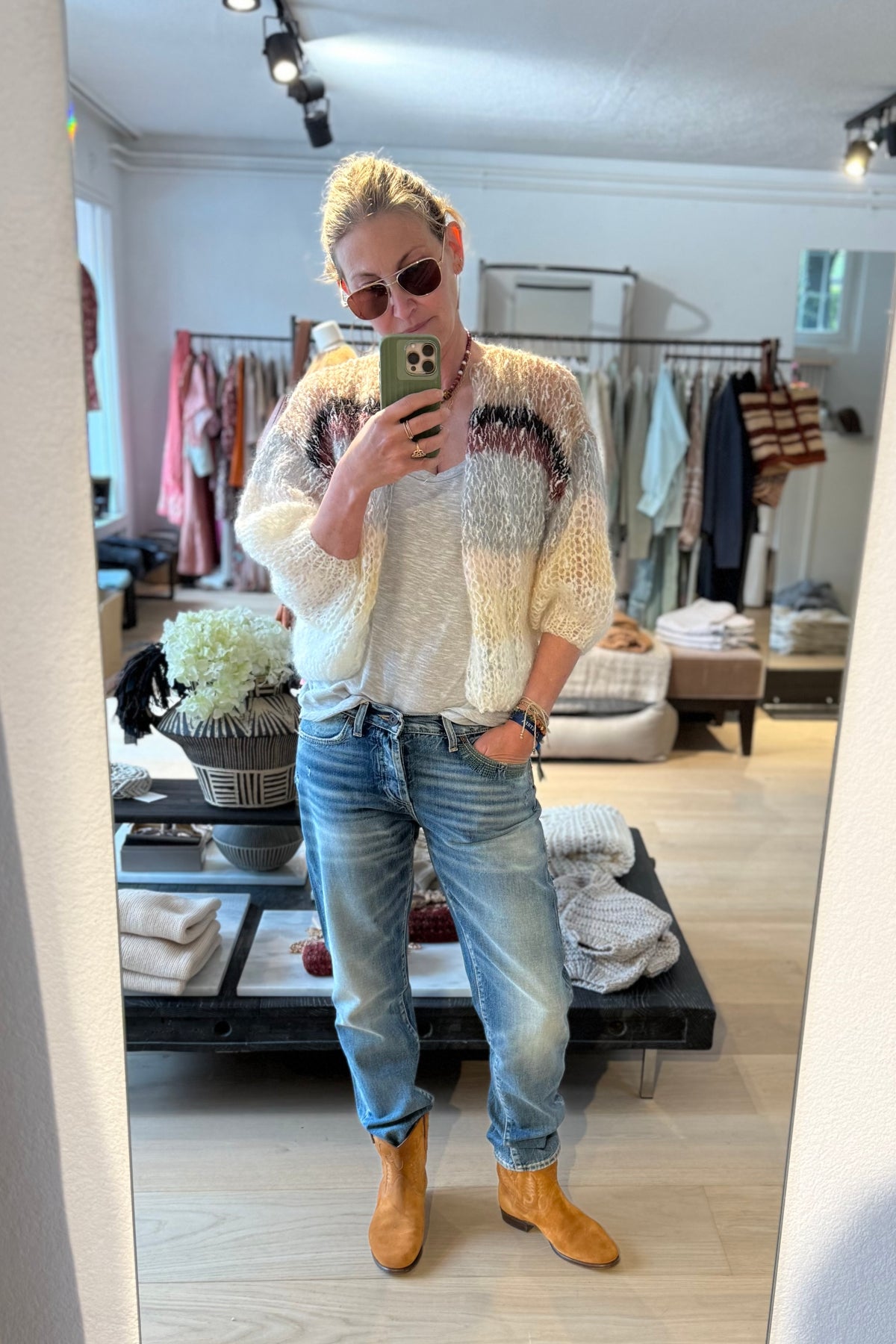 BORO Denim Cropped Jeans "SAPPORO" wild child wash