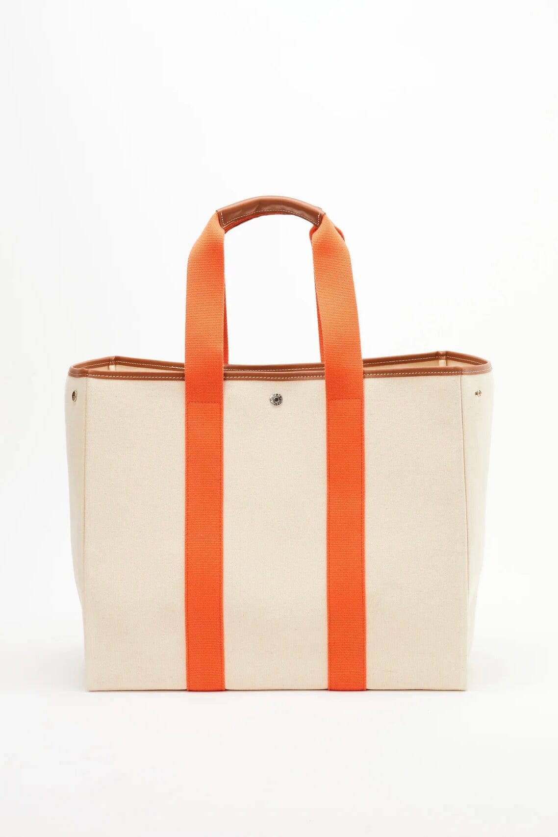 Cotton bag "Palais Royal" large camel stripe