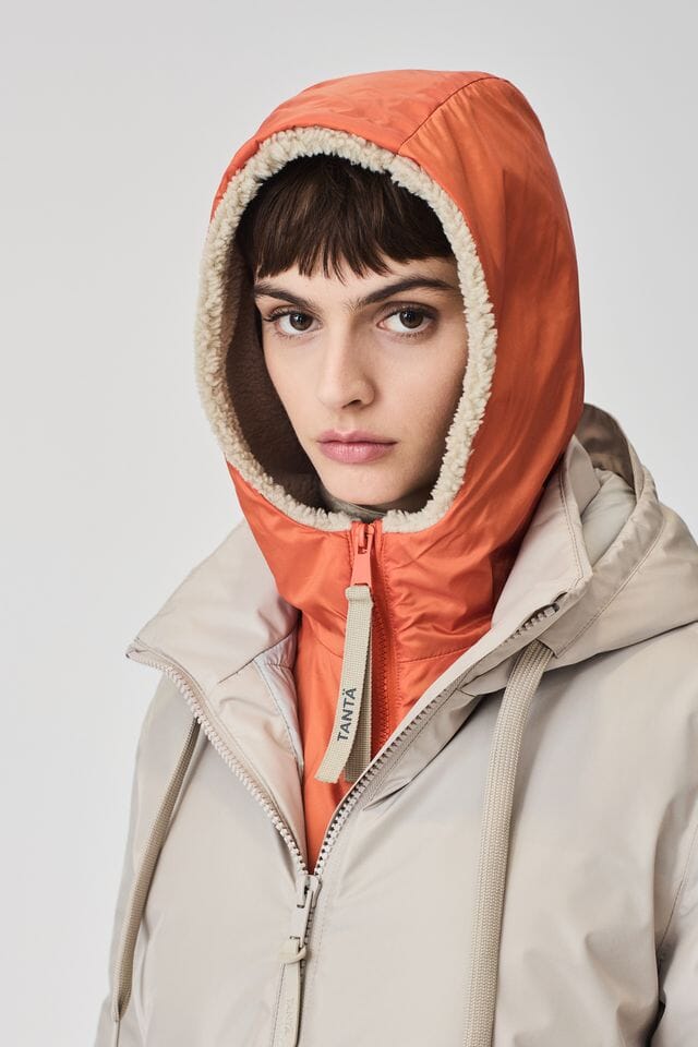 Tantä Fakefur - Kapuze "FORTUNE" olive