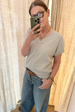 KNIT TED Pullunder "HELENE" sage