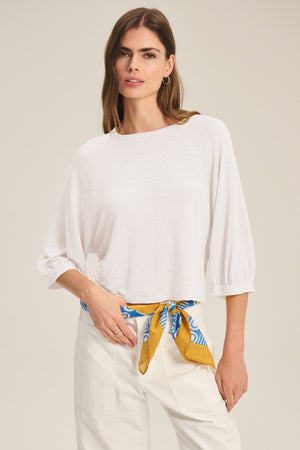 VELVET by Graham & Spencer Shirt "SHELLY07" weiss