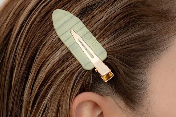 Peignée Paris Barettes "Simple" sauge