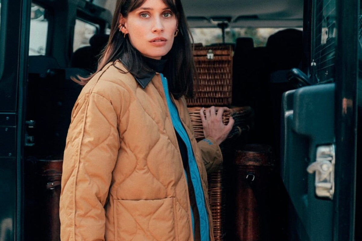 DADA Daunenjacke "Cashmir" ocre