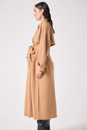 NOTSHY Cashmere Trench "ANDREA" camel