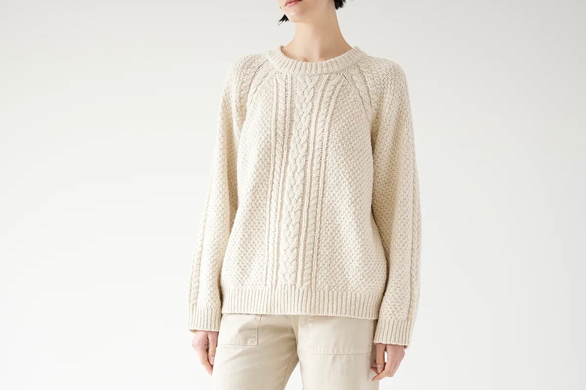 VELVET by Jenny Graham Sweater "HERMOSA" oatmeal