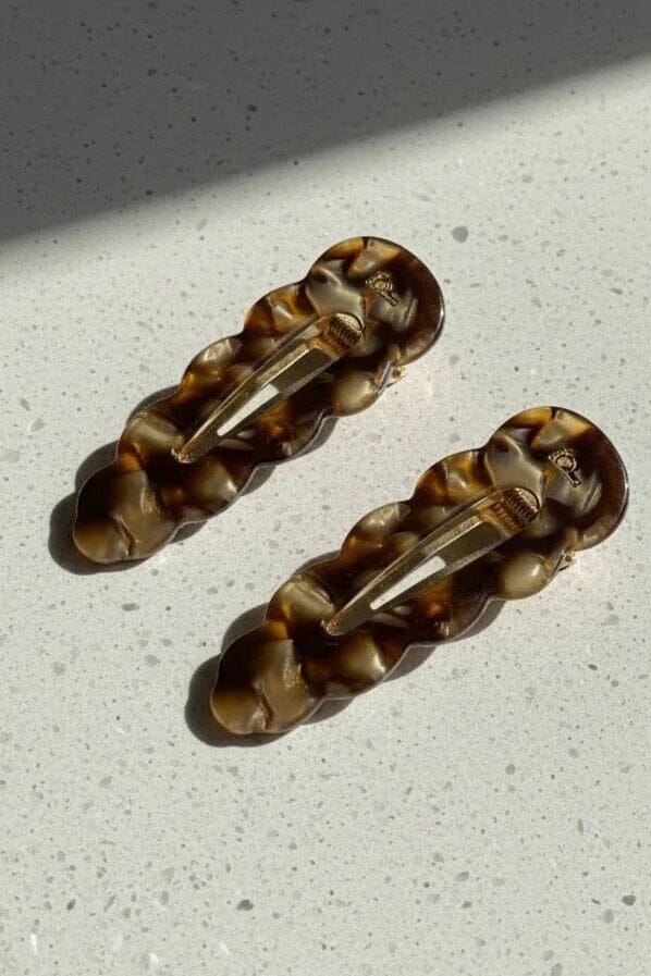 Peignée Paris Barettes "Signature" expresso