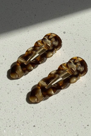 Peignée Paris Barettes "Signature" expresso