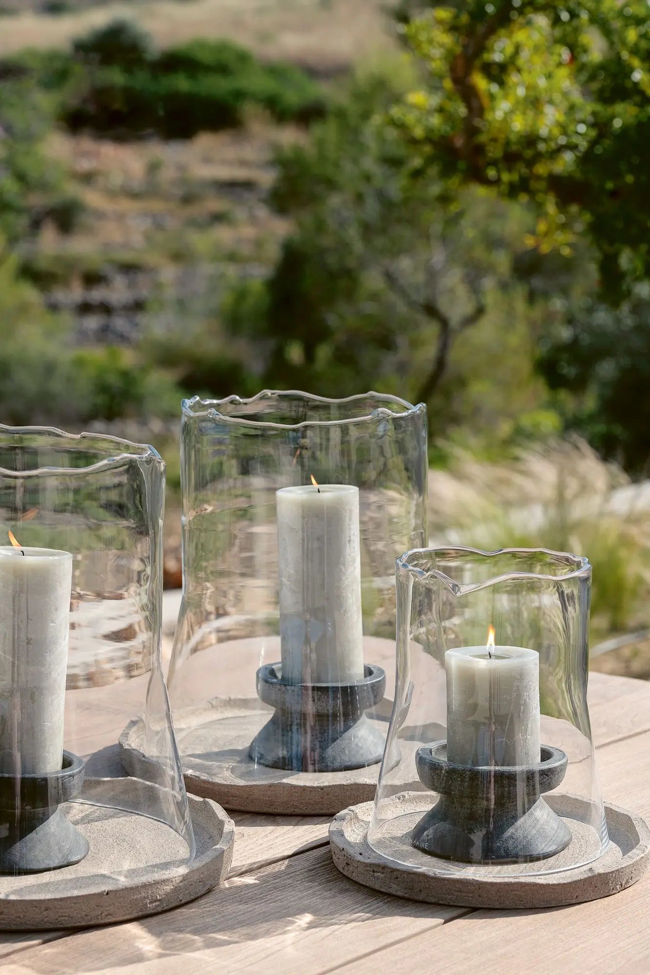 Gommaire Hurricane Glas "Otis" clear glass