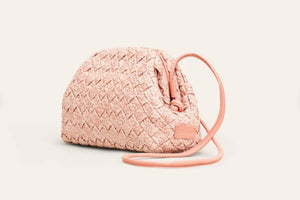 CALAJADE Leather shopper "MISU" MINI - black