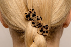 Peignée Paris Clip "Heart" leopard