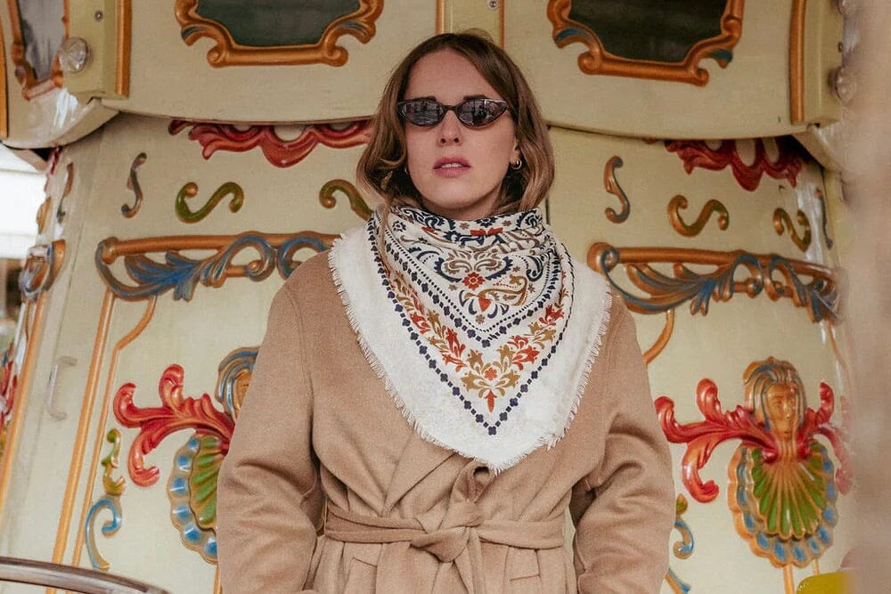 MAISON LECOMTE FLAMANT Wool/Cashmere "Scarf" bilbao