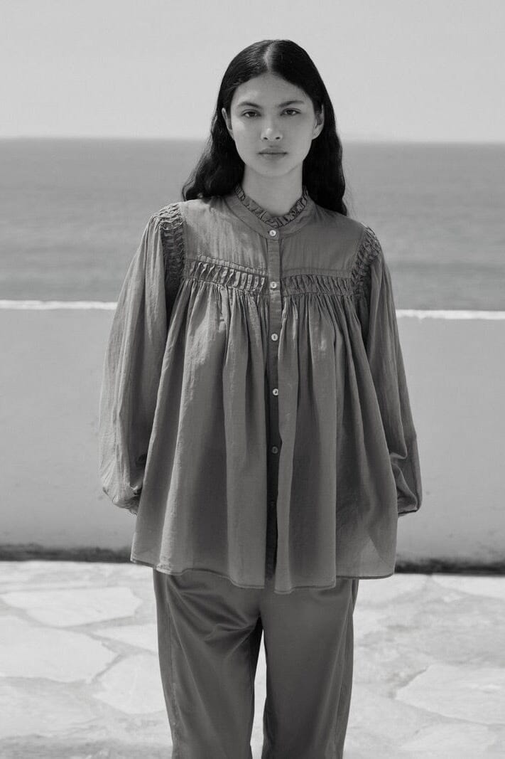 DEVOTION cotton dress "GAZE" mint