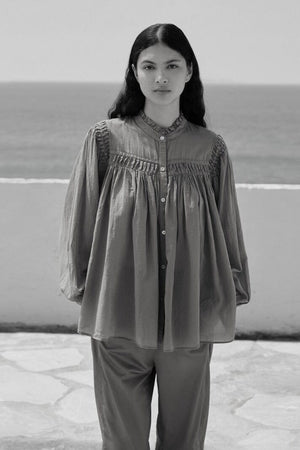 DEVOTION cotton dress "GAZE" mint