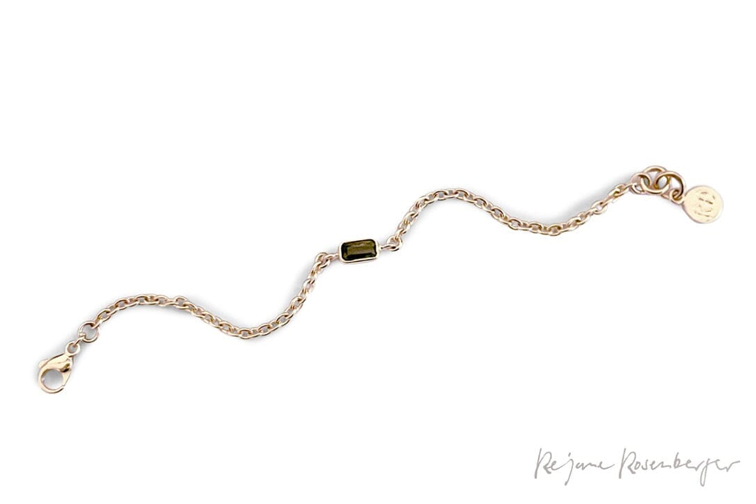 REJANE ROSENBERGER DESIGN silver bracelet "Choice" Tourmalines