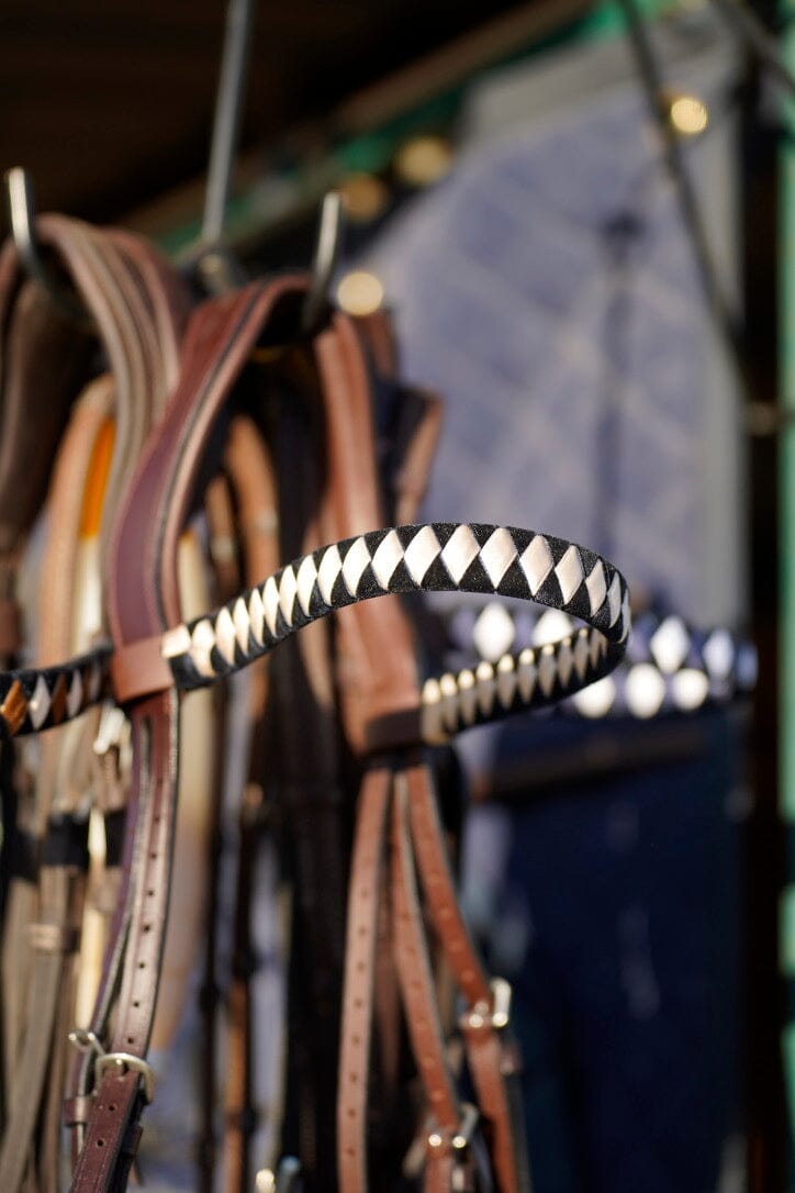 STG EQUESTRIAN by Sandra Riehle - Stirnband black/creme