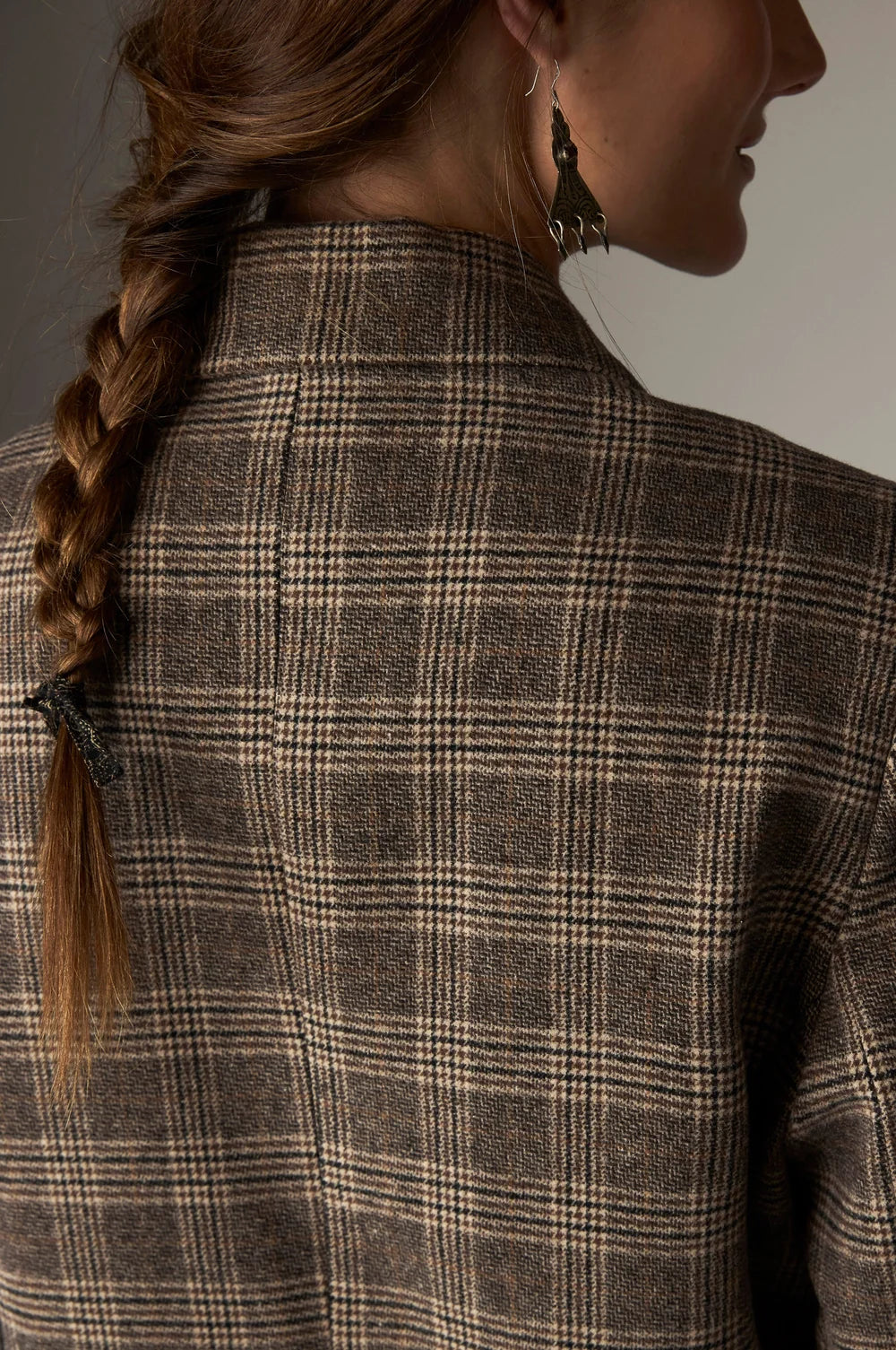 MAISON HOTEL wool mix blazer "LUCIEN" night navy