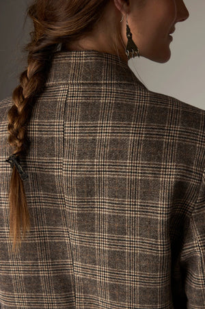 MAISON HOTEL wool mix blazer "LUCIEN" night navy