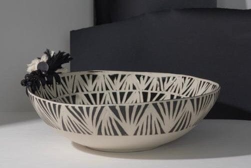 ANNA WESTERLUND Früchte - Bowl  XL black/sand