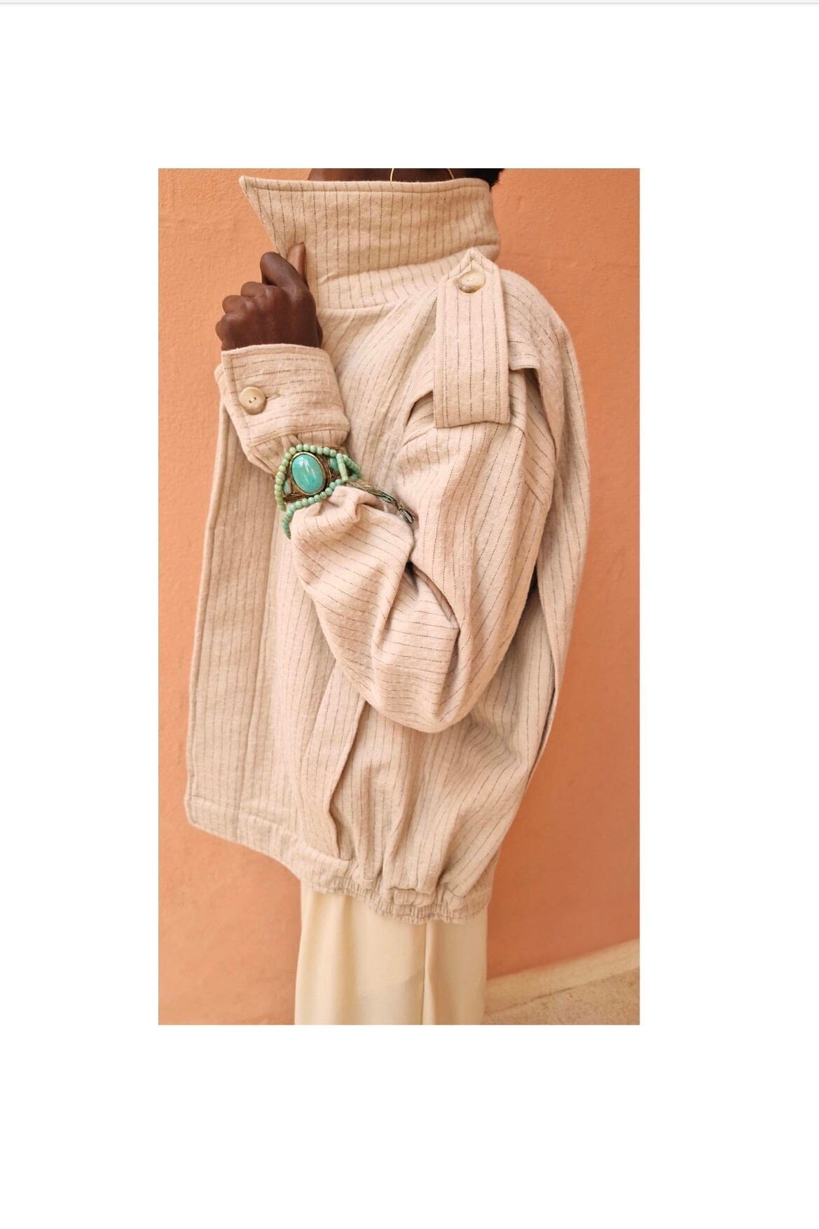 CLARAMONTE Woolbomber "MAINA" sand