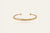 GAS BIJOUX "RIVAGE" bracelet gold plated