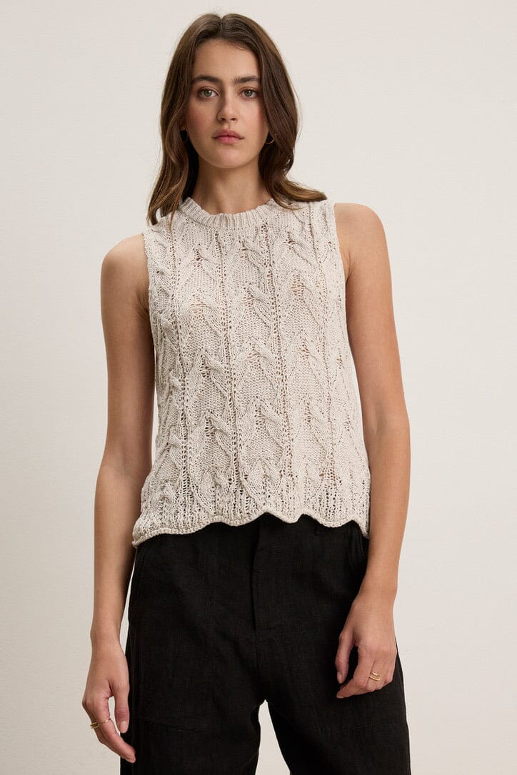 VELVET by Jenny Graham Ripp - Tank "CRUZ" nude