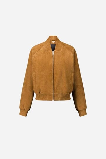 LAURENCE BRAS Lederbomberjacke "BOXE" natural