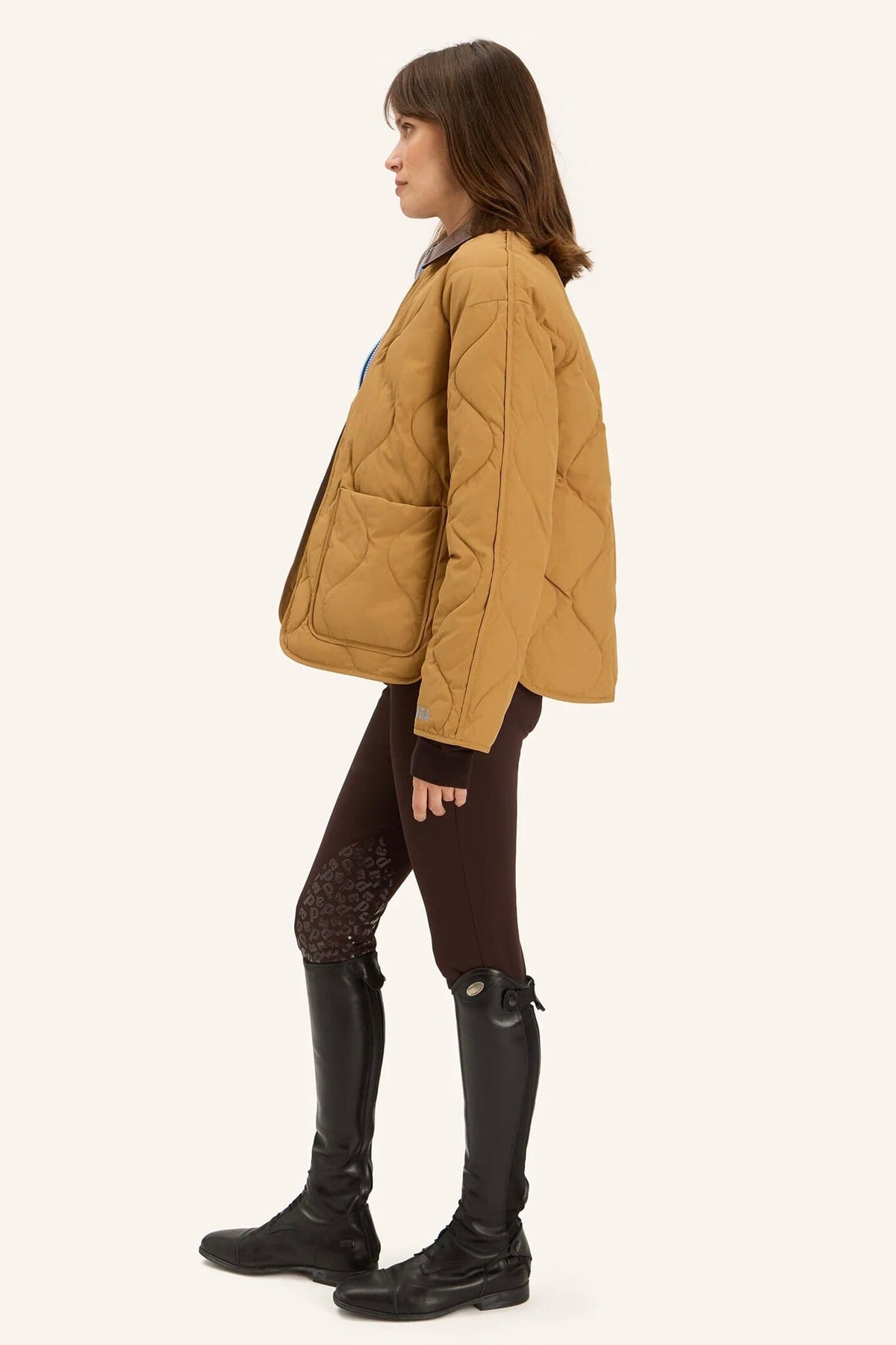 DADA Daunenjacke "Cashmir" ocre