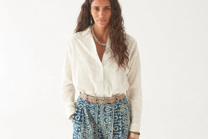 MAISON HOTEL Hemdbluse "GANGES off-white