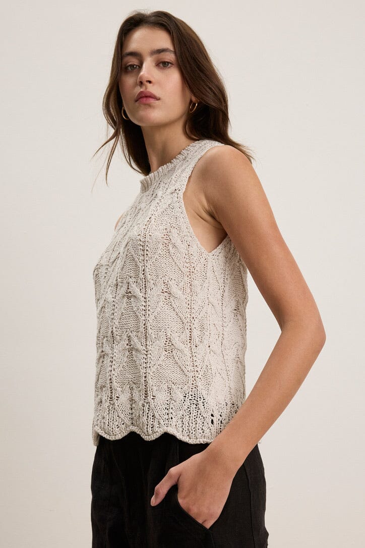 VELVET by Jenny Graham Ripp - Tank "CRUZ" nude