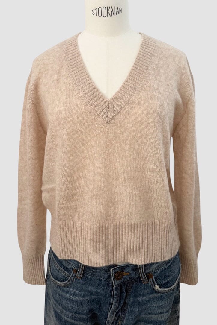 NOTSHY Cashmere Pullover "TINI" beige chiné
