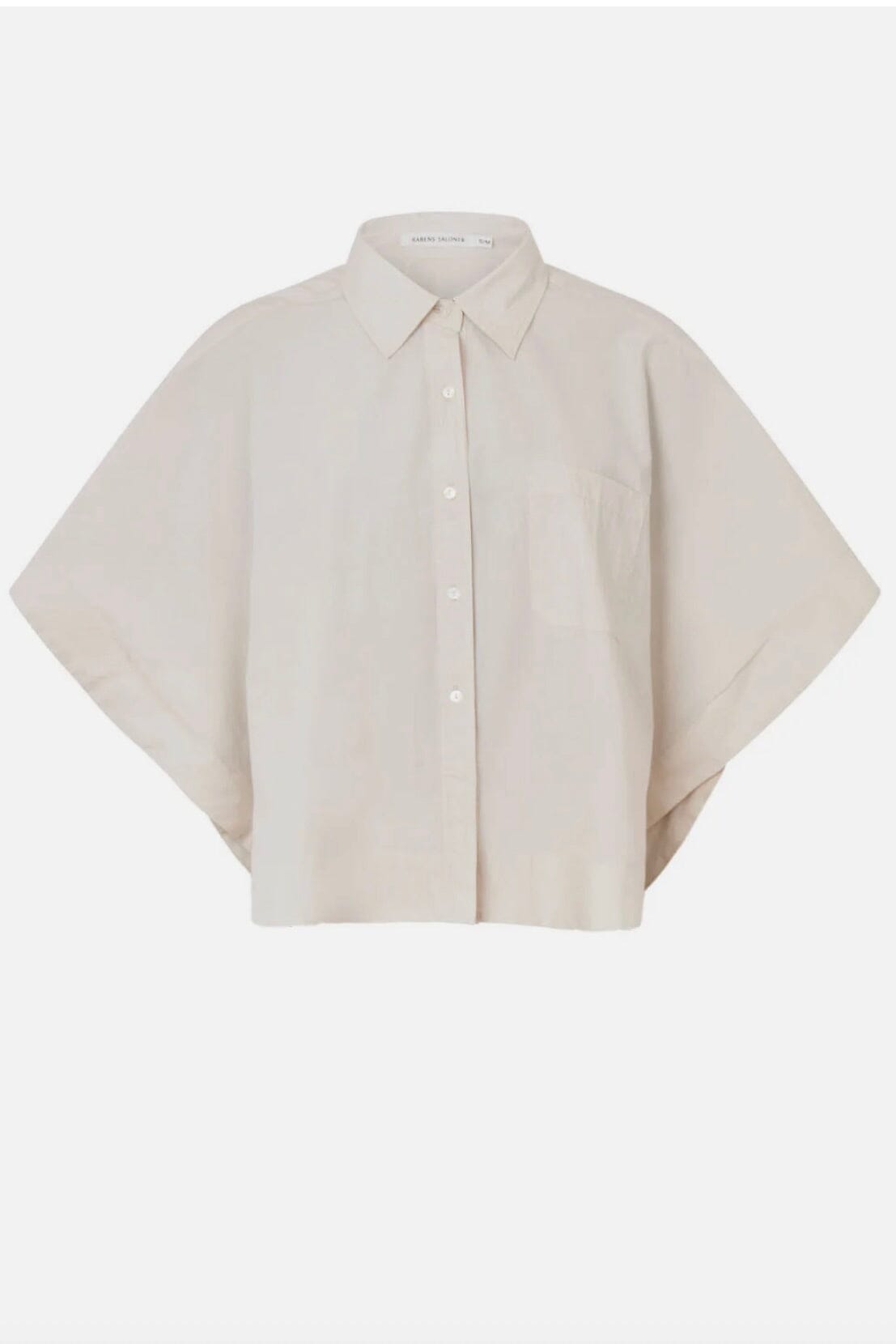RABENS SALONER  Baumwollbluse "BERTE" clay