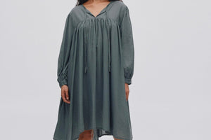 RABENS SALONER  Baumwollkleid "ELDA" macadan