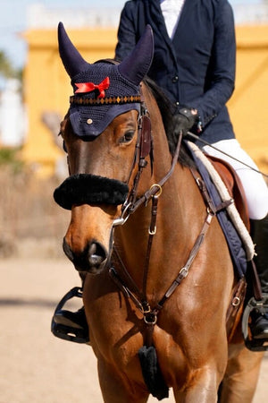 STG EQUESTRIAN by Sandra Riehle - Stirnband black/cinnamon