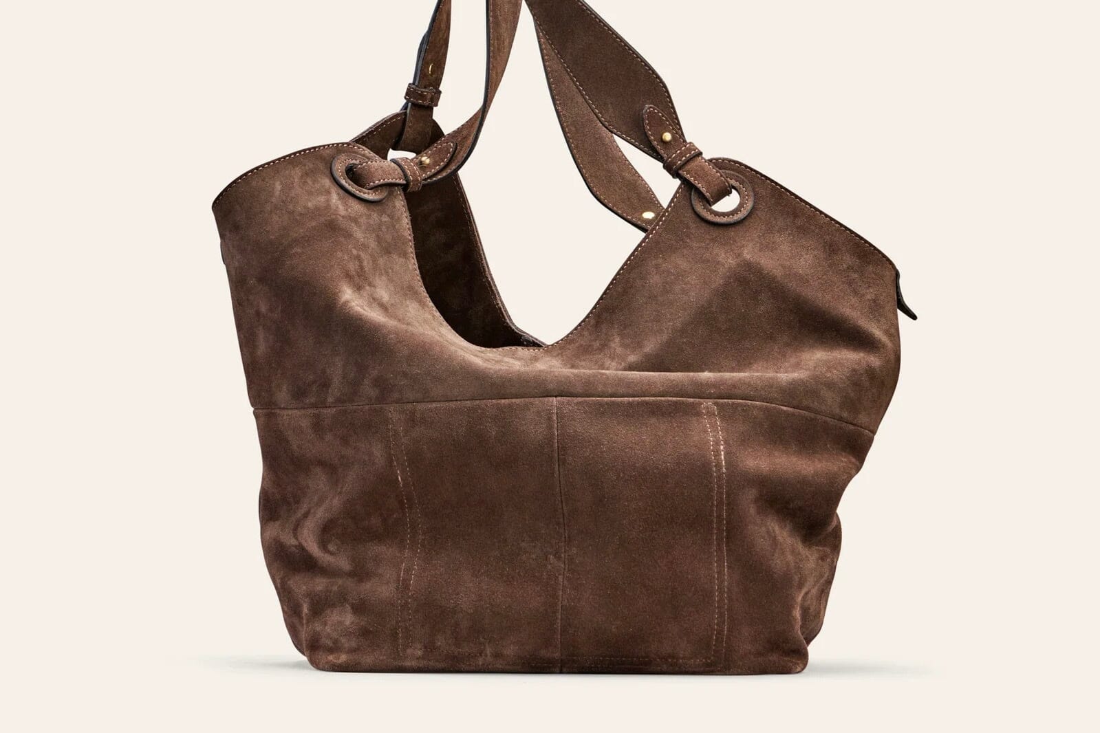 CALAJADE Lederbeutel "Soho" brown