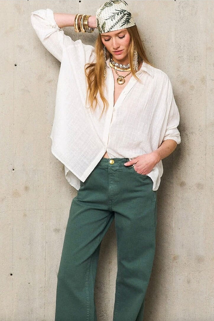 STELLA FOREST Jeans "EVY" khaki