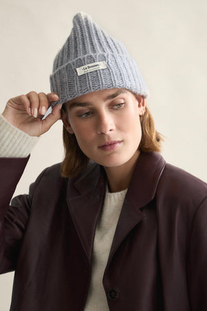 Lampswool/Caregora Chunky Beanie smoke