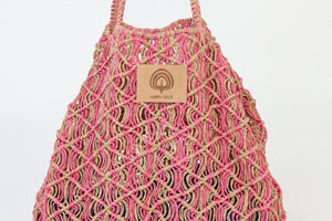 HAPPYHAUS S Raffia framboise