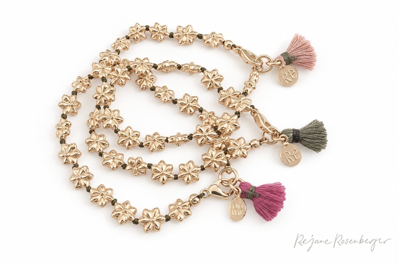 REJANE ROSENBERGER DESIGN Silberarmband "Petit-Fleur"