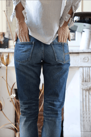 HAPPY HOUSE Le Pantalon - Jeans  "UNISEX" washed