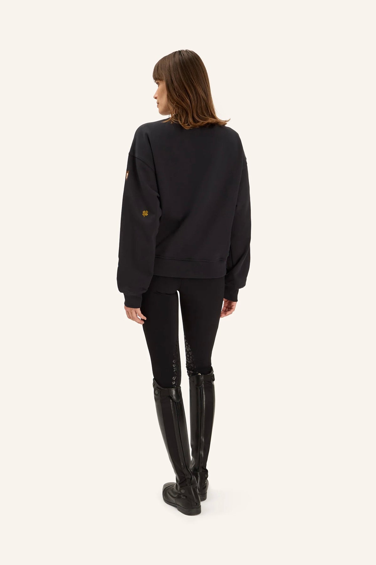 DADA Sweater "Birmann" schwarz